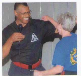 Grandmaster Wilson and Professor McManus