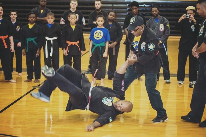 Master Willie Wilson and Melbert Lee Jr. demontration technique